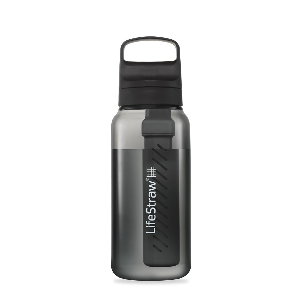 LifeStraw Go Series, BPA-Free Water Bottle for Travel and Everyday Use Removes Bacteria, Parasites, Microplastics, Improves Taste