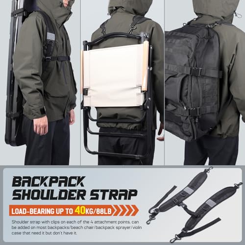 Pitozer Backpack Straps Paded Shoulder Strap Replacement for bag/beachchair
