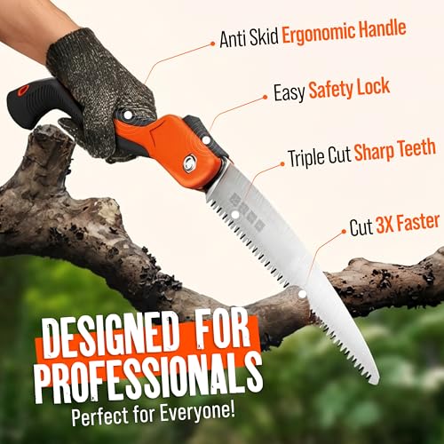 Folding Pruning Saw - Heavy Duty