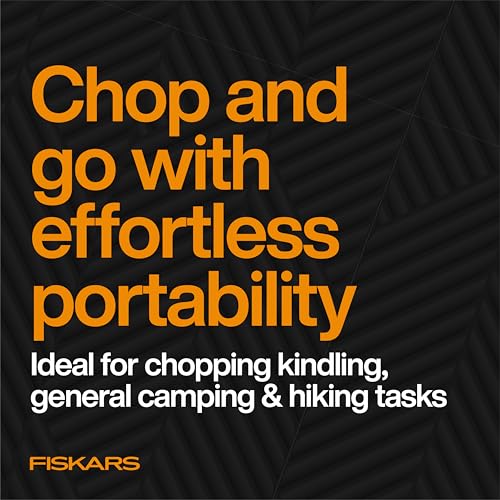 Fiskars Super Splitting Axe, Wood Splitter for Medium to Large Size Logs, with Shock-Absorbing FiberComp Handle