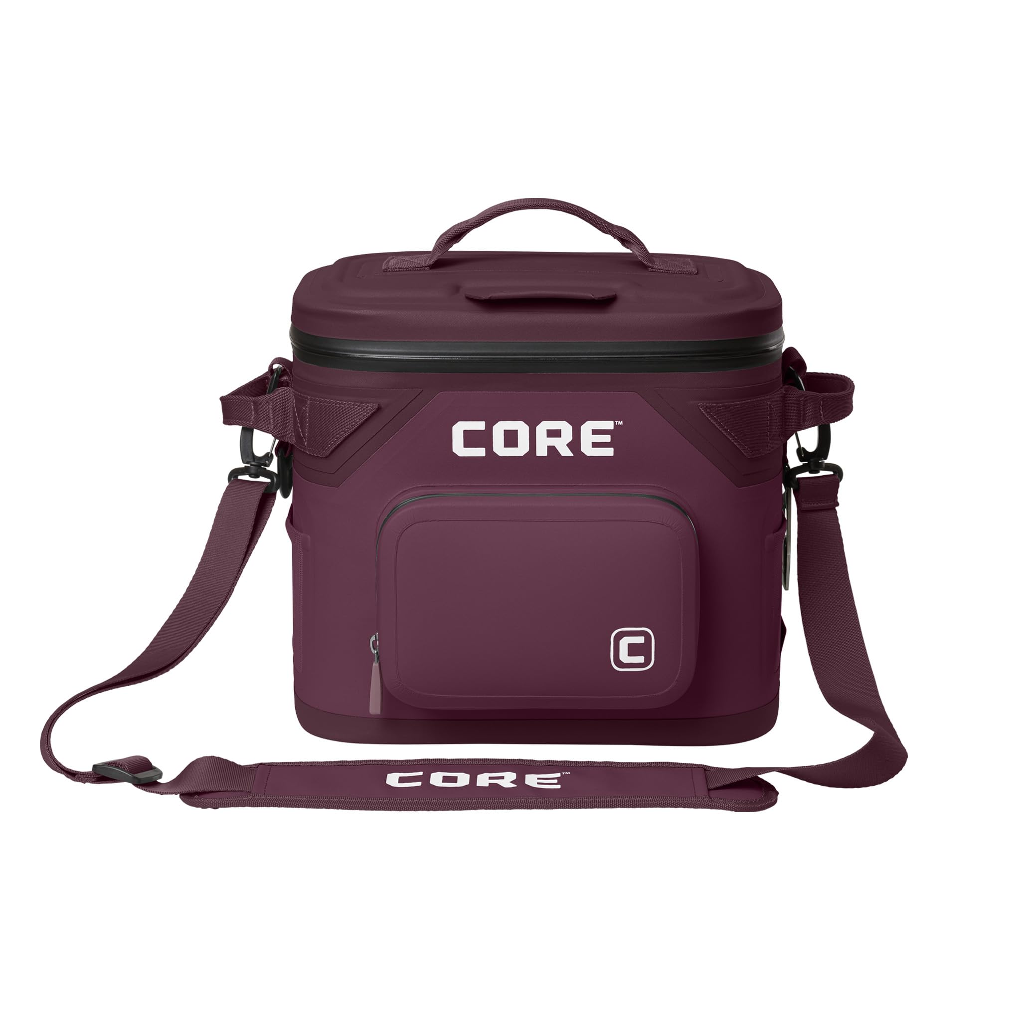 CORE Magnetic Leak Proof Soft Cooler with Waterproof Zipper | Insulated Bag Portable Ice Chest Box | Best Soft Cooler for Food & Beverages for Tailgating, Car Camping, Travel, and Family Beach Picnics