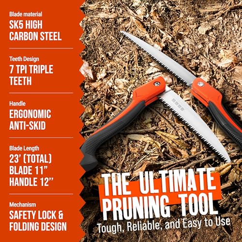 Folding Pruning Saw - Heavy Duty