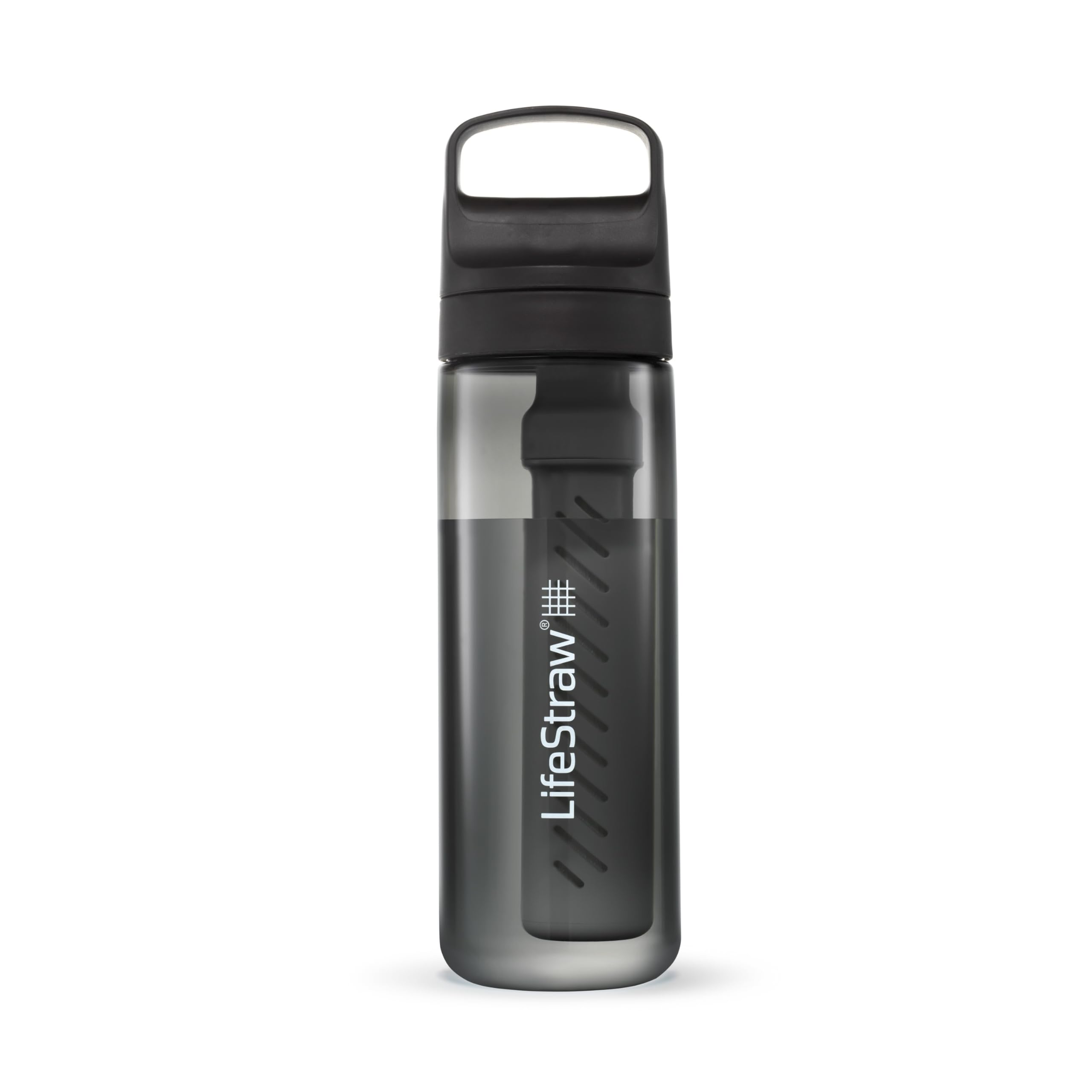 LifeStraw Go Series, BPA-Free Water Bottle for Travel and Everyday Use Removes Bacteria, Parasites, Microplastics, Improves Taste