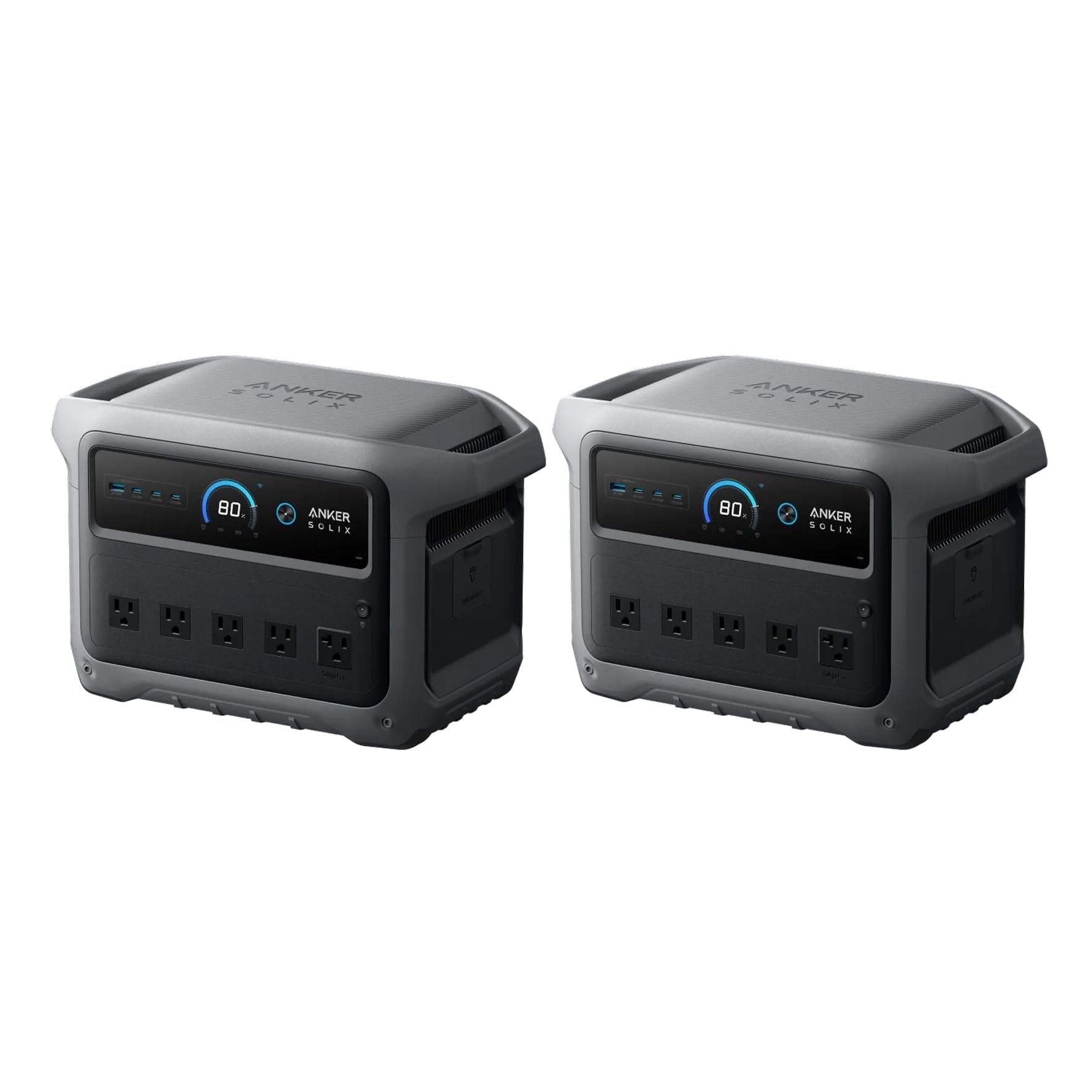 Anker SOLIX C1000 Gen 2 Portable Power Station, 2,000W (Peak 3,000W) Solar Generator, Full Charge in 49 Min, 1,024Wh LiFePO4 Battery for Home Backup, Power Outages, and Camping (Optional Solar Panel)