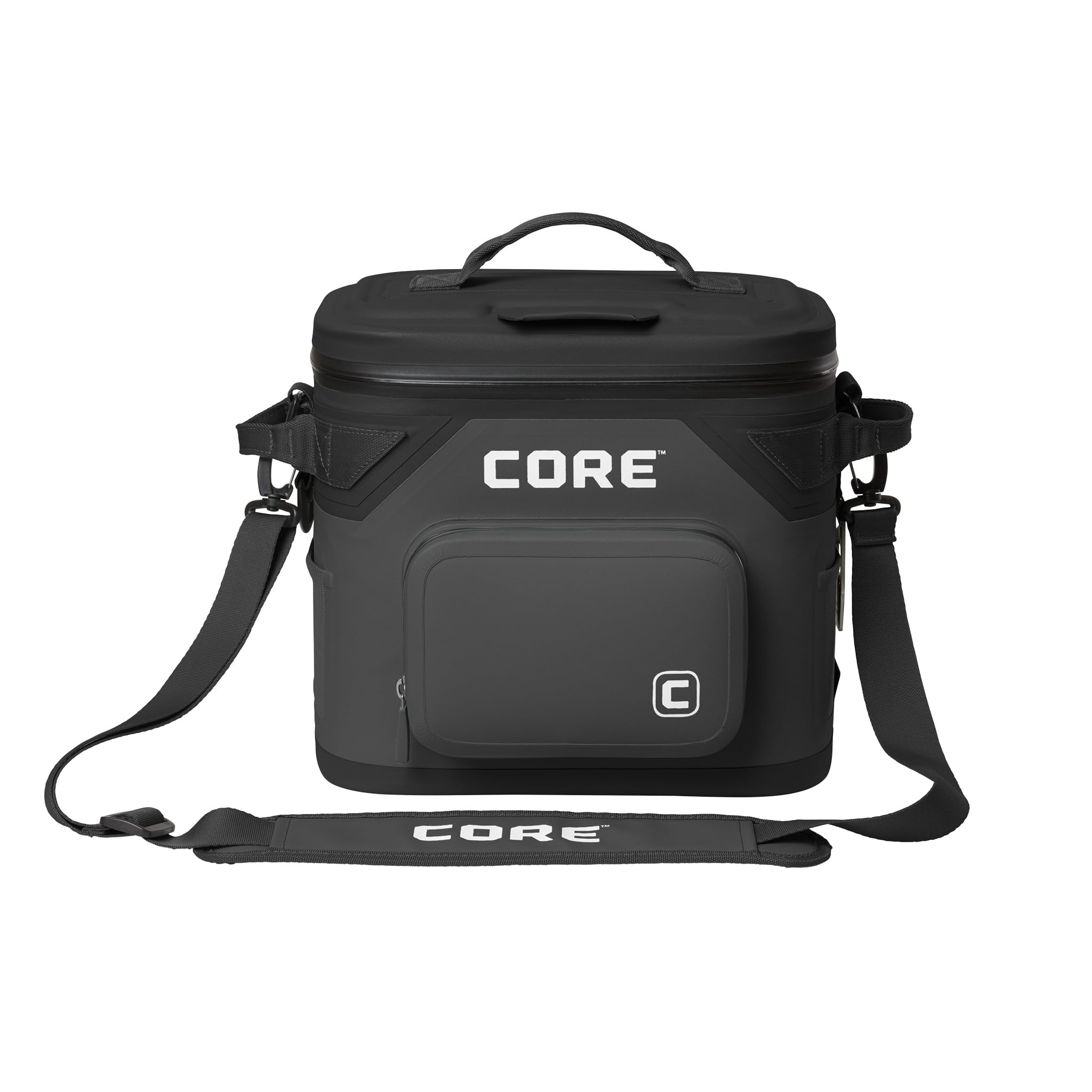 CORE Magnetic Leak Proof Soft Cooler with Waterproof Zipper | Insulated Bag Portable Ice Chest Box | Best Soft Cooler for Food & Beverages for Tailgating, Car Camping, Travel, and Family Beach Picnics