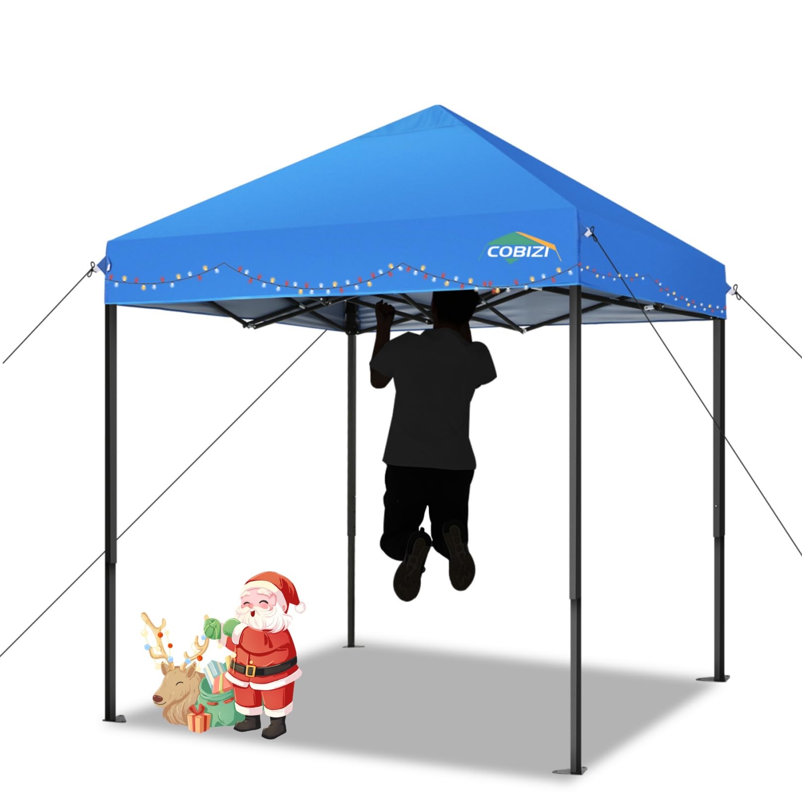 COBIZI Heavy Duty Pop up Canopy Tent with Sidewalls Commercial Canopy