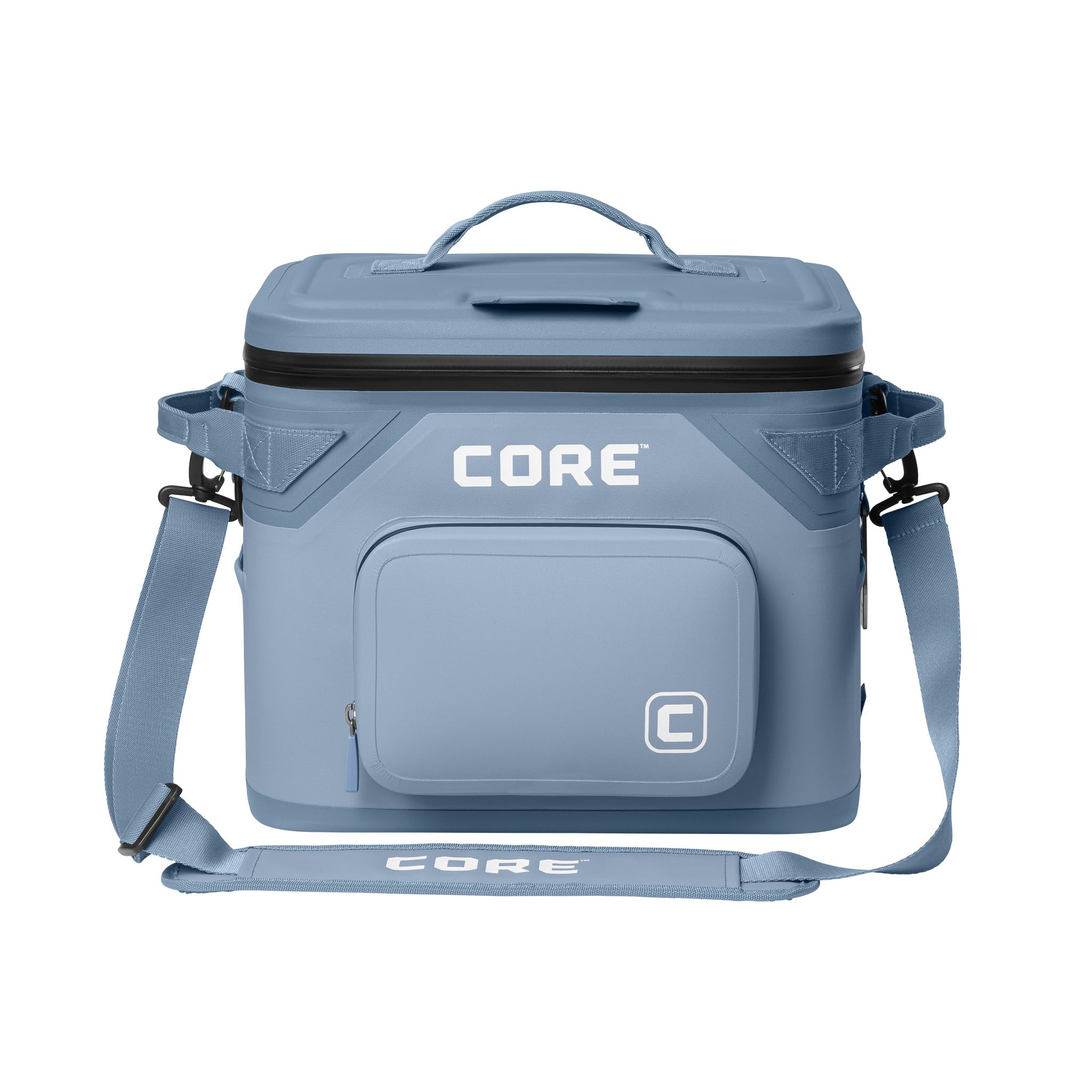 CORE Magnetic Leak Proof Soft Cooler with Waterproof Zipper | Insulated Bag Portable Ice Chest Box | Best Soft Cooler for Food & Beverages for Tailgating, Car Camping, Travel, and Family Beach Picnics