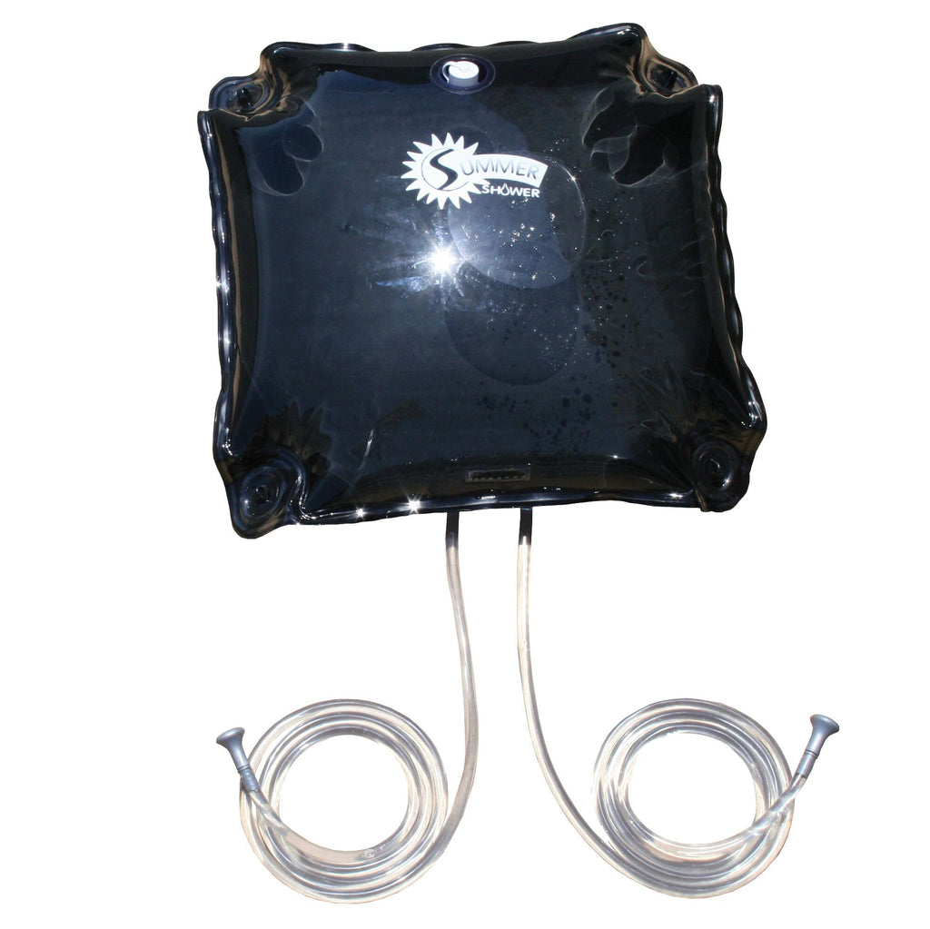 Advanced Elements - Summer Shower/Solar Shower - Different Capacity - Shower Head - Reflective Mirror - Fill Valve - Black or Silver