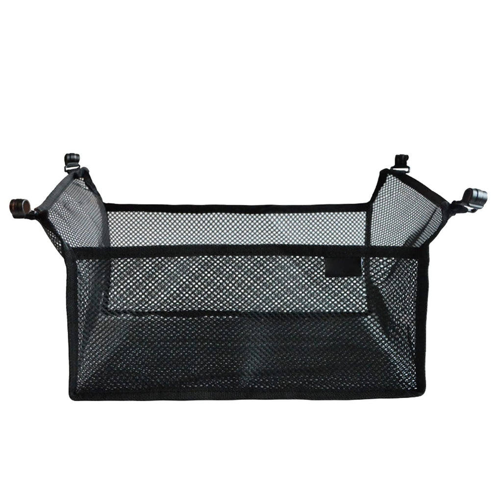 DIIOOMIEEU Outdoor Foldable Table Net Bag, Fine Knitted Thick Net Storage Bag, Under Desk Bag Portable Desk Bag