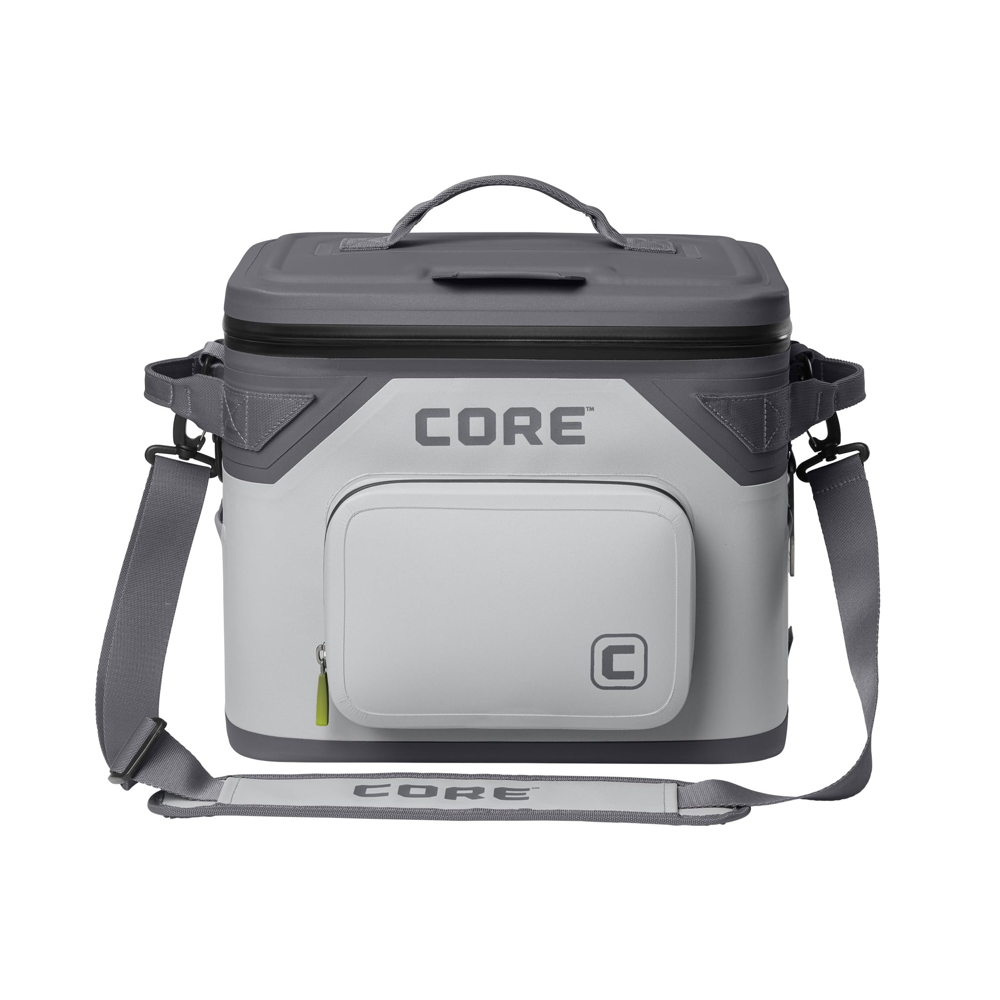 CORE Magnetic Leak Proof Soft Cooler with Waterproof Zipper | Insulated Bag Portable Ice Chest Box | Best Soft Cooler for Food & Beverages for Tailgating, Car Camping, Travel, and Family Beach Picnics