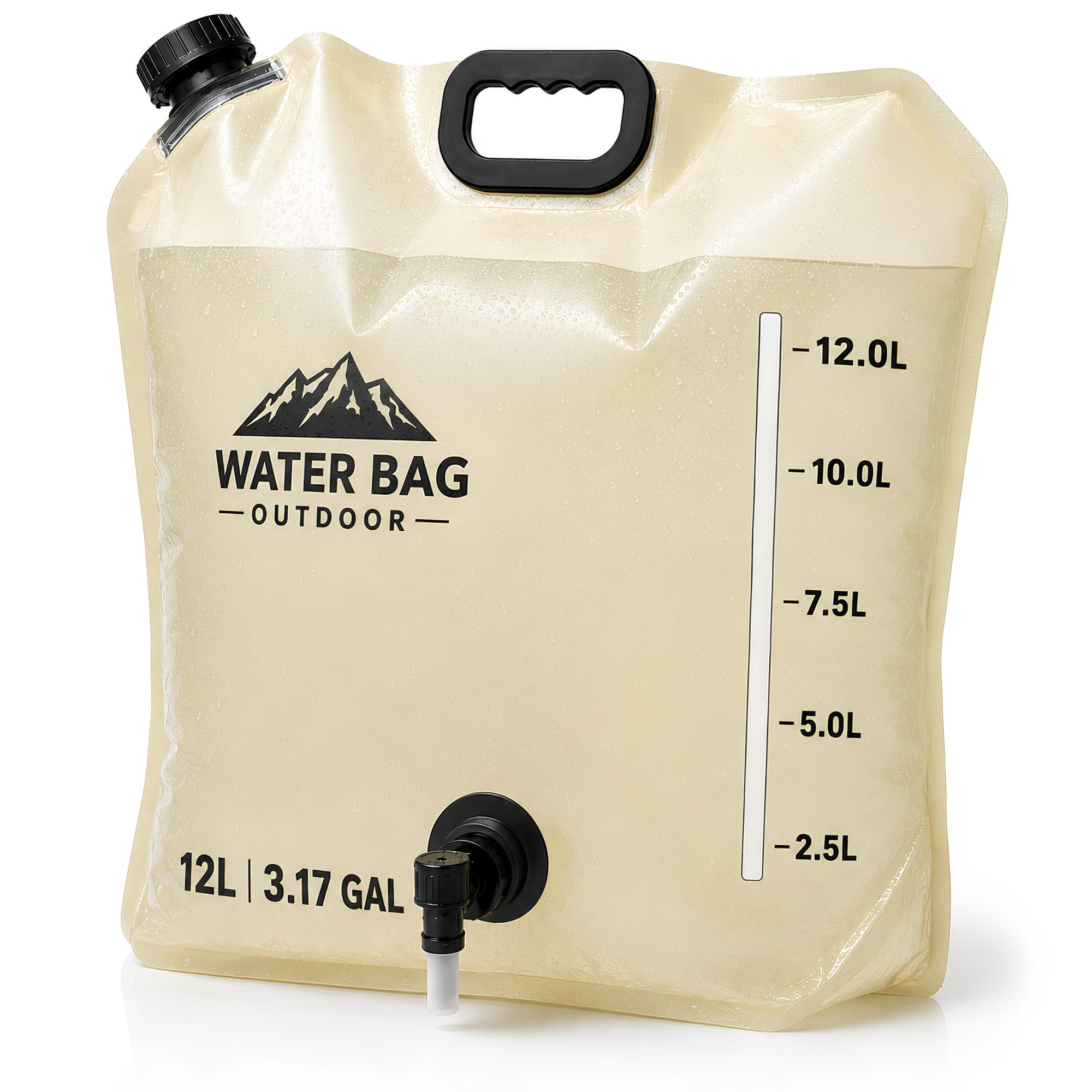 CoreMuse Camping Water Container 2 Gallon Collapsible Water Jug with Spout - Reusable Plastic Flasks, Foldable Empty Gallon Jug for Water Storage, Water Bag for Outdoor Hiking Emergency Prep