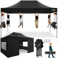 COBIZI Heavy Duty Pop up Canopy Tent with Sidewalls Commercial Canopy