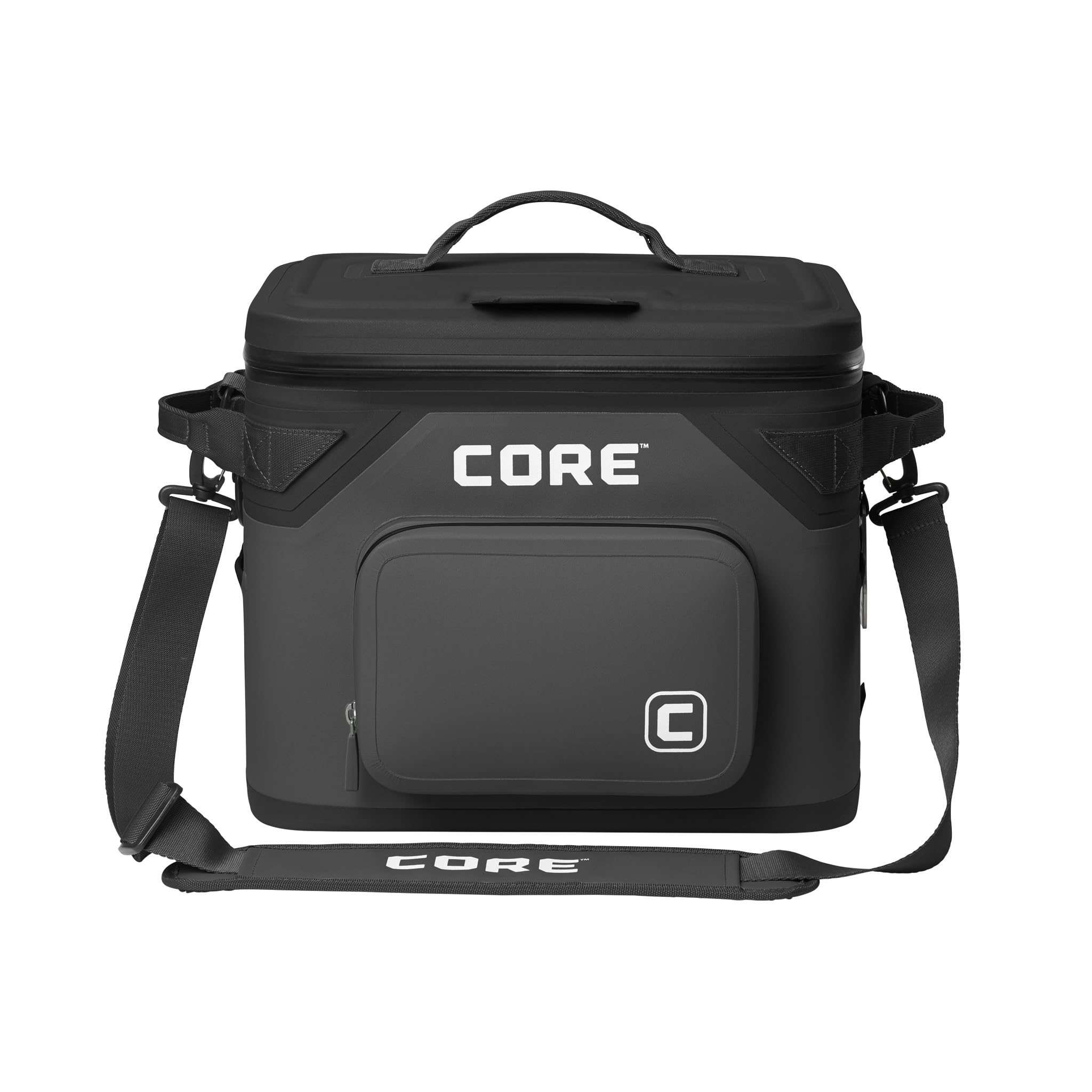 CORE Magnetic Leak Proof Soft Cooler with Waterproof Zipper | Insulated Bag Portable Ice Chest Box | Best Soft Cooler for Food & Beverages for Tailgating, Car Camping, Travel, and Family Beach Picnics