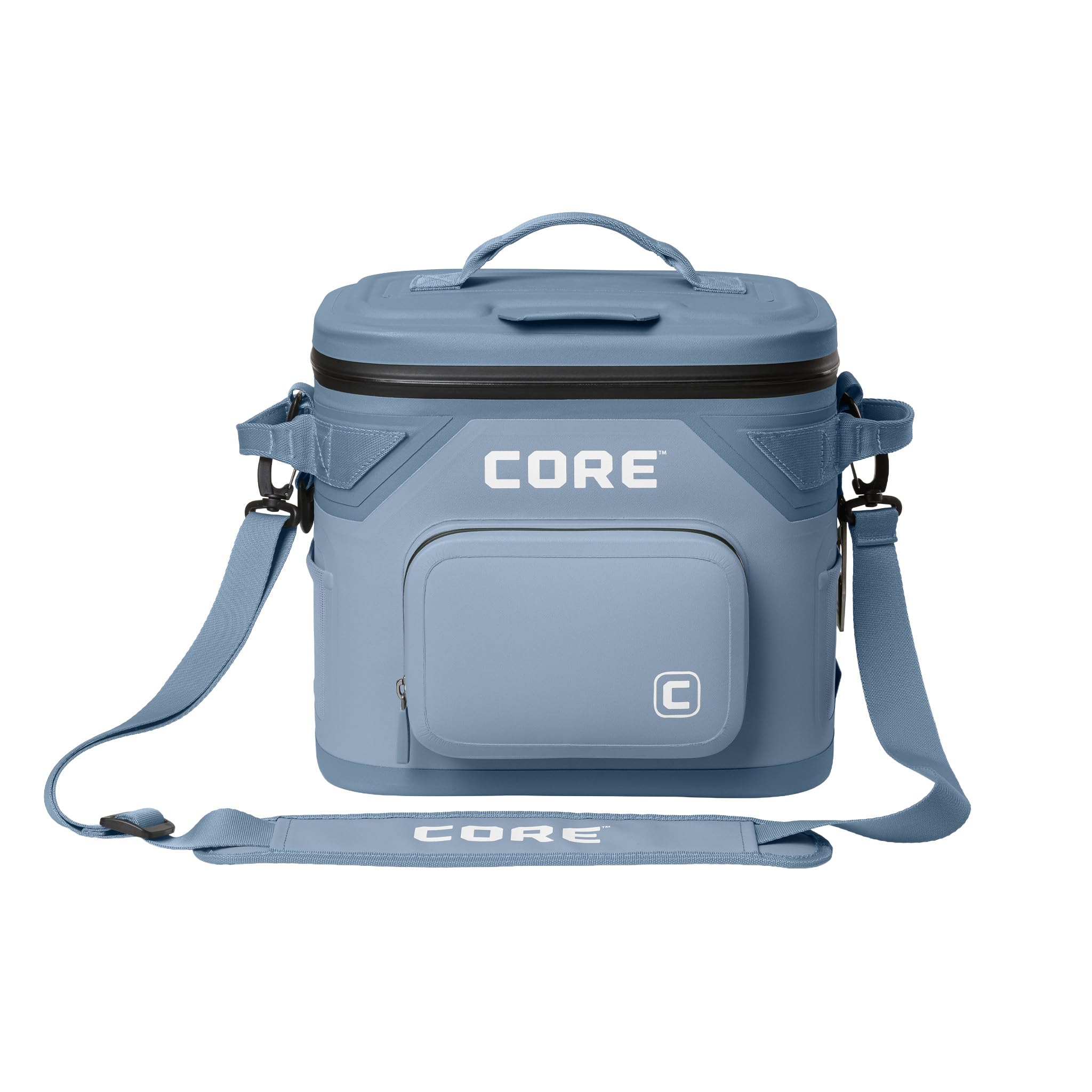 CORE Magnetic Leak Proof Soft Cooler with Waterproof Zipper | Insulated Bag Portable Ice Chest Box | Best Soft Cooler for Food & Beverages for Tailgating, Car Camping, Travel, and Family Beach Picnics