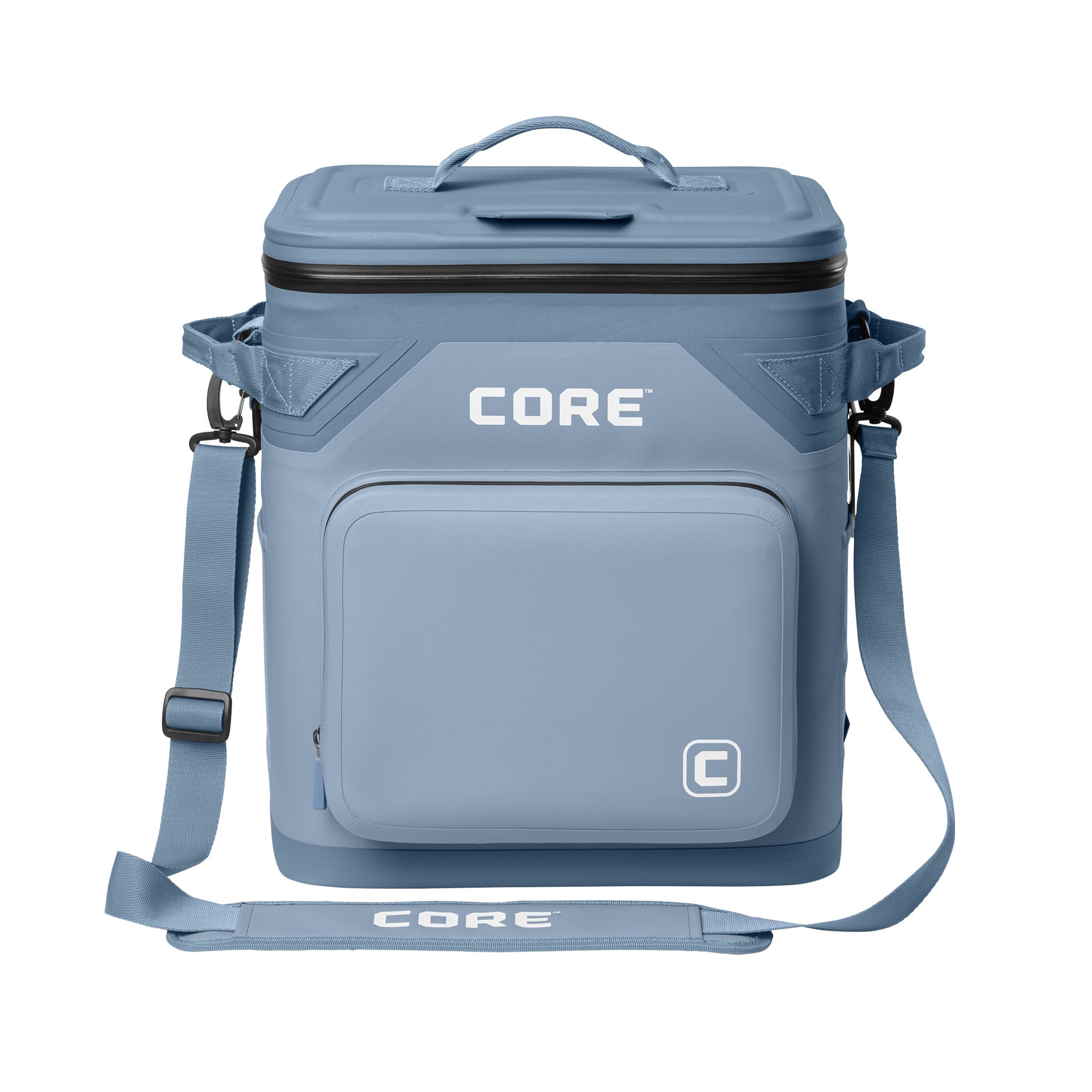 CORE Magnetic Leak Proof Soft Cooler with Waterproof Zipper | Insulated Bag Portable Ice Chest Box | Best Soft Cooler for Food & Beverages for Tailgating, Car Camping, Travel, and Family Beach Picnics