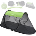 Sportneer Pop-Up Mosquito Net Tent, Instant Setup Camping Shelter for Cot or Ground, Breathable Mesh Bug Screen, Lightweight Portable Bed Canopy for Outdoor Indoor Adults Kids, 86.6''x33.5''x35.4''
