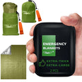 Frelaxy Emergency Blanket, Extra Thick Large Space Blankets