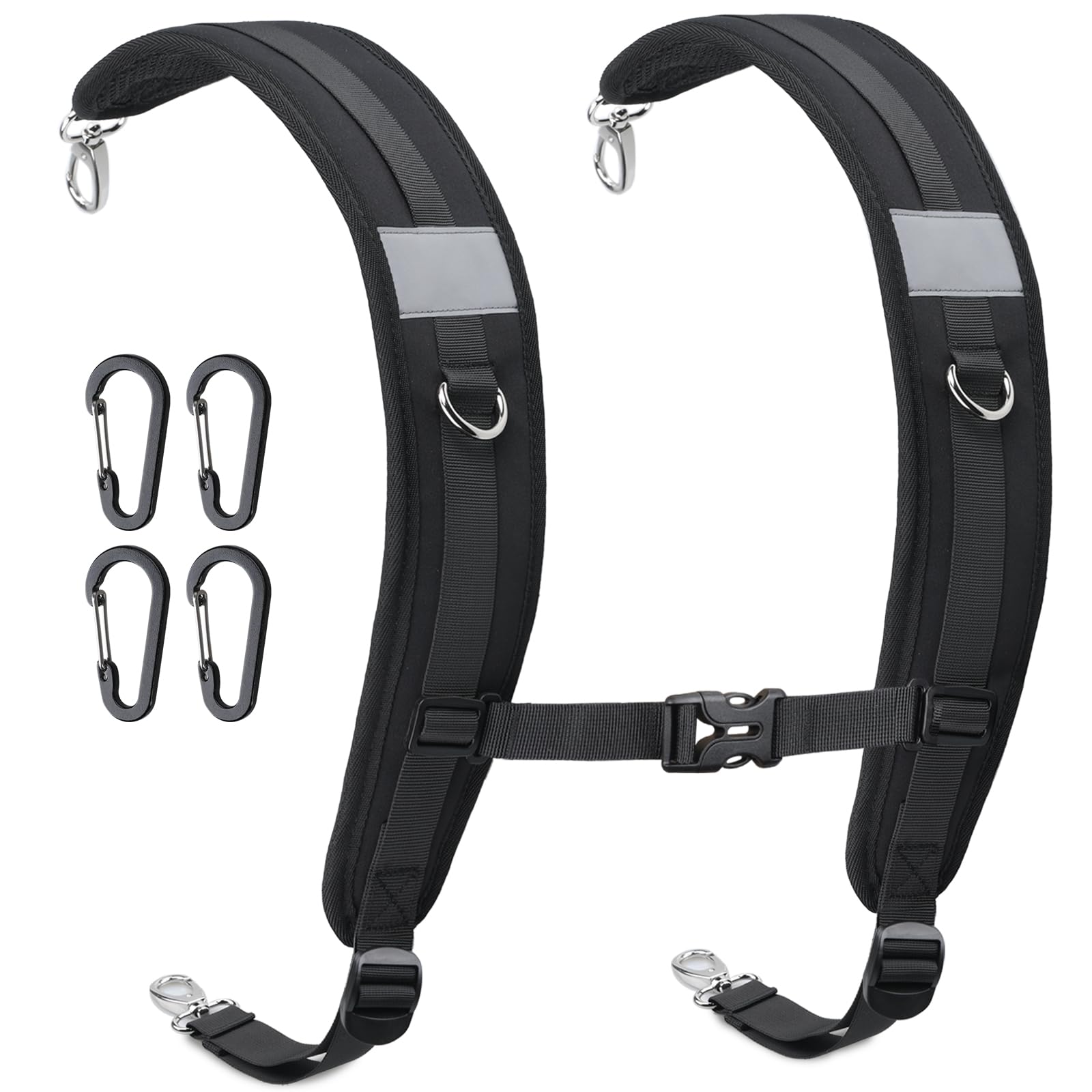 Pitozer Backpack Straps Paded Shoulder Strap Replacement for bag/beachchair