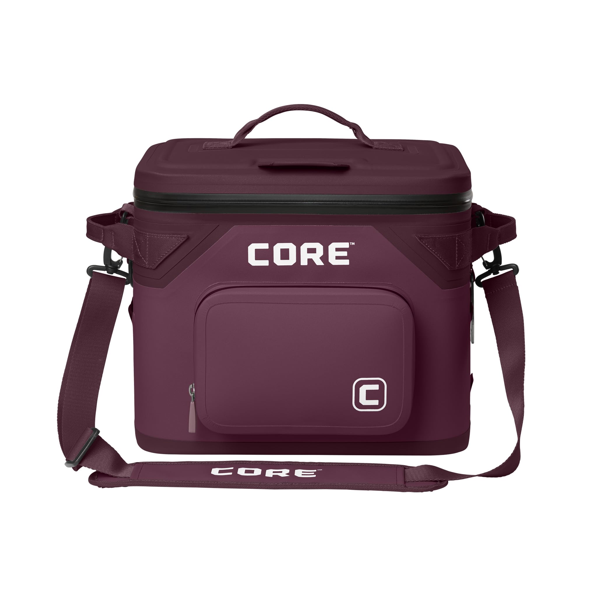 CORE Magnetic Leak Proof Soft Cooler with Waterproof Zipper | Insulated Bag Portable Ice Chest Box | Best Soft Cooler for Food & Beverages for Tailgating, Car Camping, Travel, and Family Beach Picnics