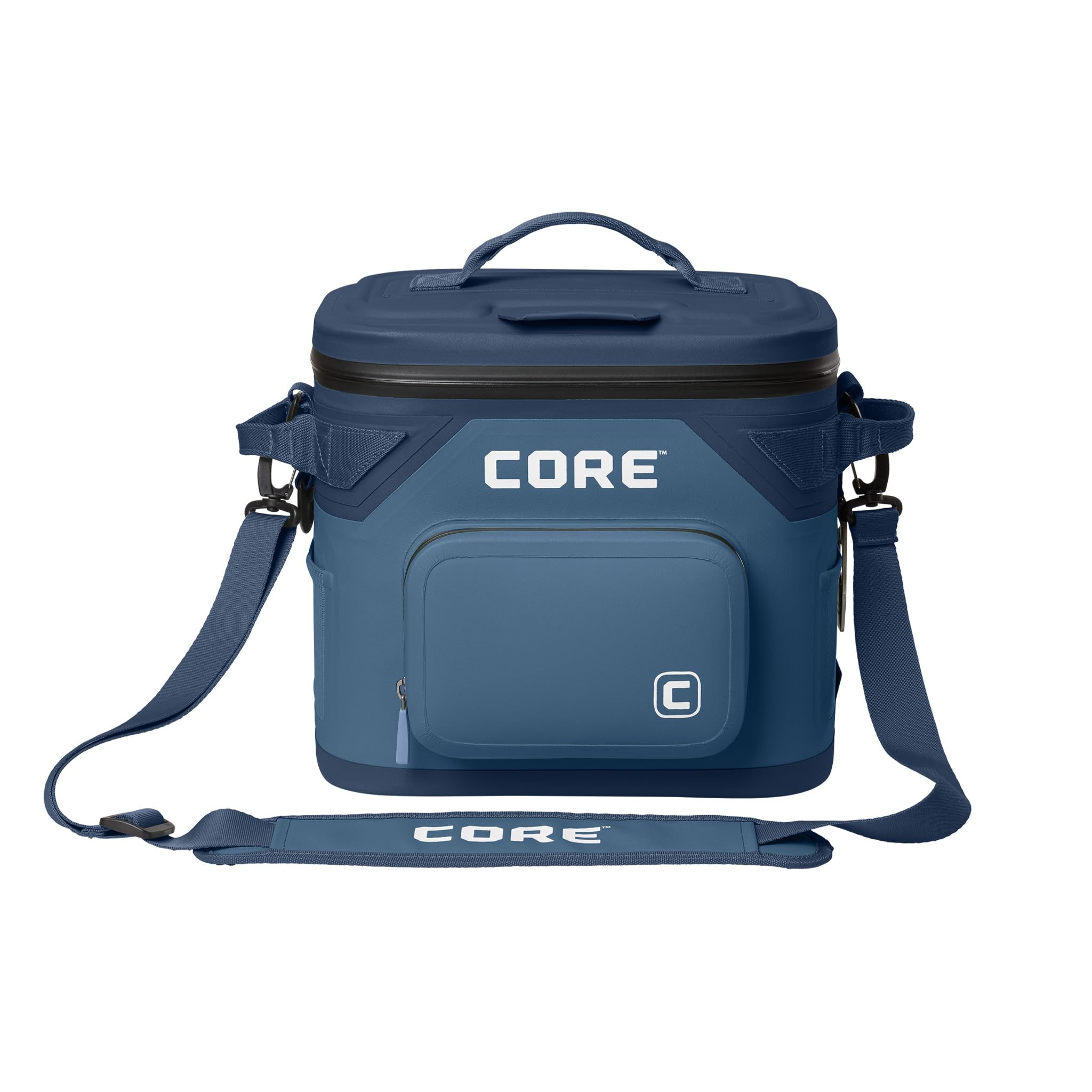 CORE Magnetic Leak Proof Soft Cooler with Waterproof Zipper | Insulated Bag Portable Ice Chest Box | Best Soft Cooler for Food & Beverages for Tailgating, Car Camping, Travel, and Family Beach Picnics