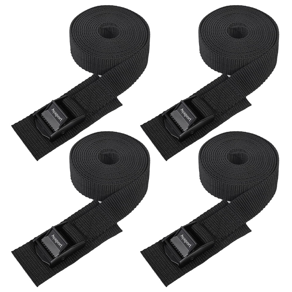 Ayaport Lashing Straps with Buckles Adjustable Cam Buckle Tie Down Cinch Strap