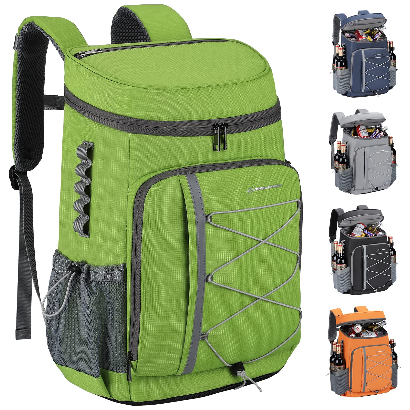 Maelstrom 35/50Can Insulated Cooler Backpack, Leakproof Soft Lunch Ice Bag