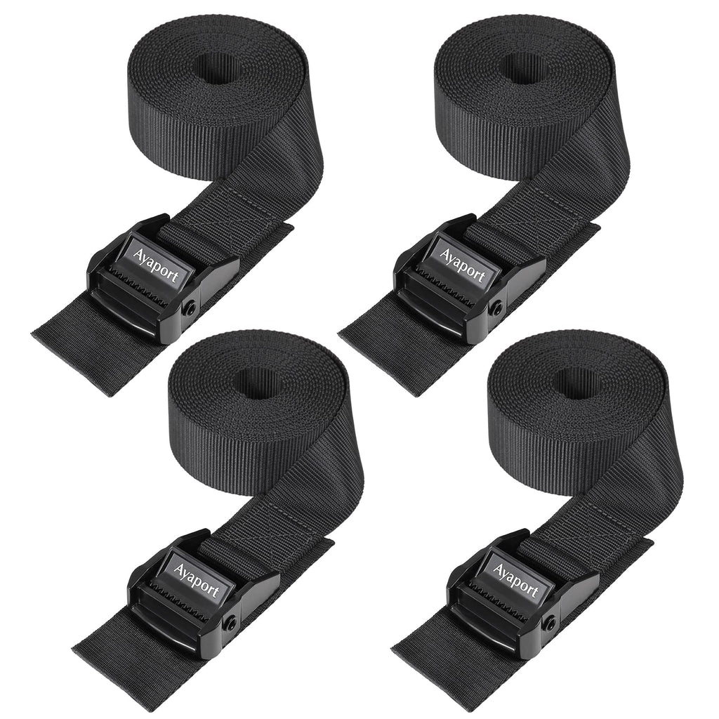 Ayaport Lashing Straps with Buckles Adjustable Cam Buckle Tie Down Cinch Strap
