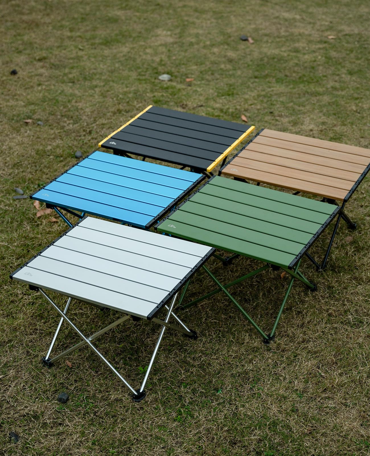 iClimb Ultralight Compact Camping Folding Table with Carry Bag