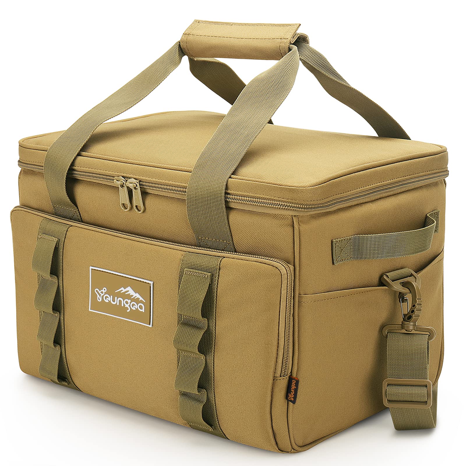 Cooler Bag 48-Can Insulated Leakproof Soft Cooler Large Collapsible Portable Travel Cooler Bags 32L for Picnic, Waterproof Soft Ice Chest for Camping, Beach, Fishing, Outdoor - 32 Quart