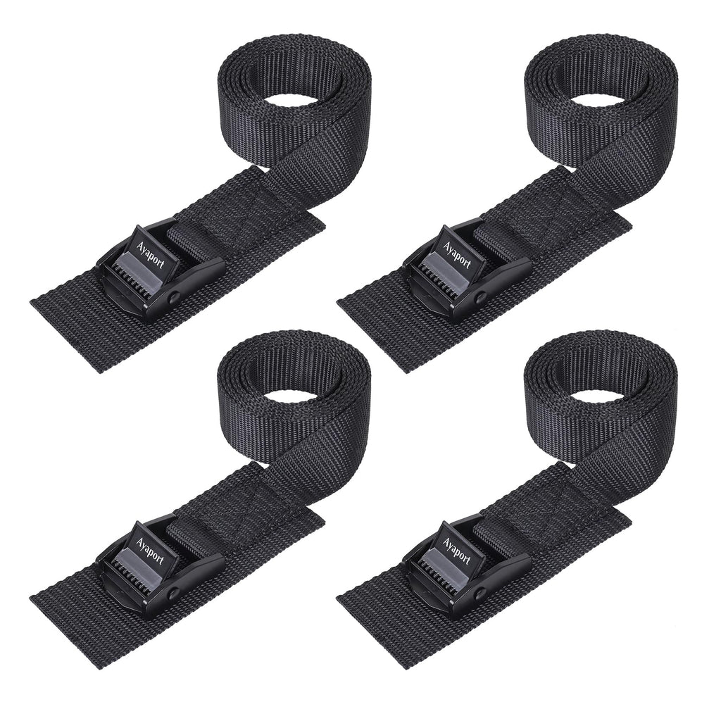 Ayaport Lashing Straps with Buckles Adjustable Cam Buckle Tie Down Cinch Strap