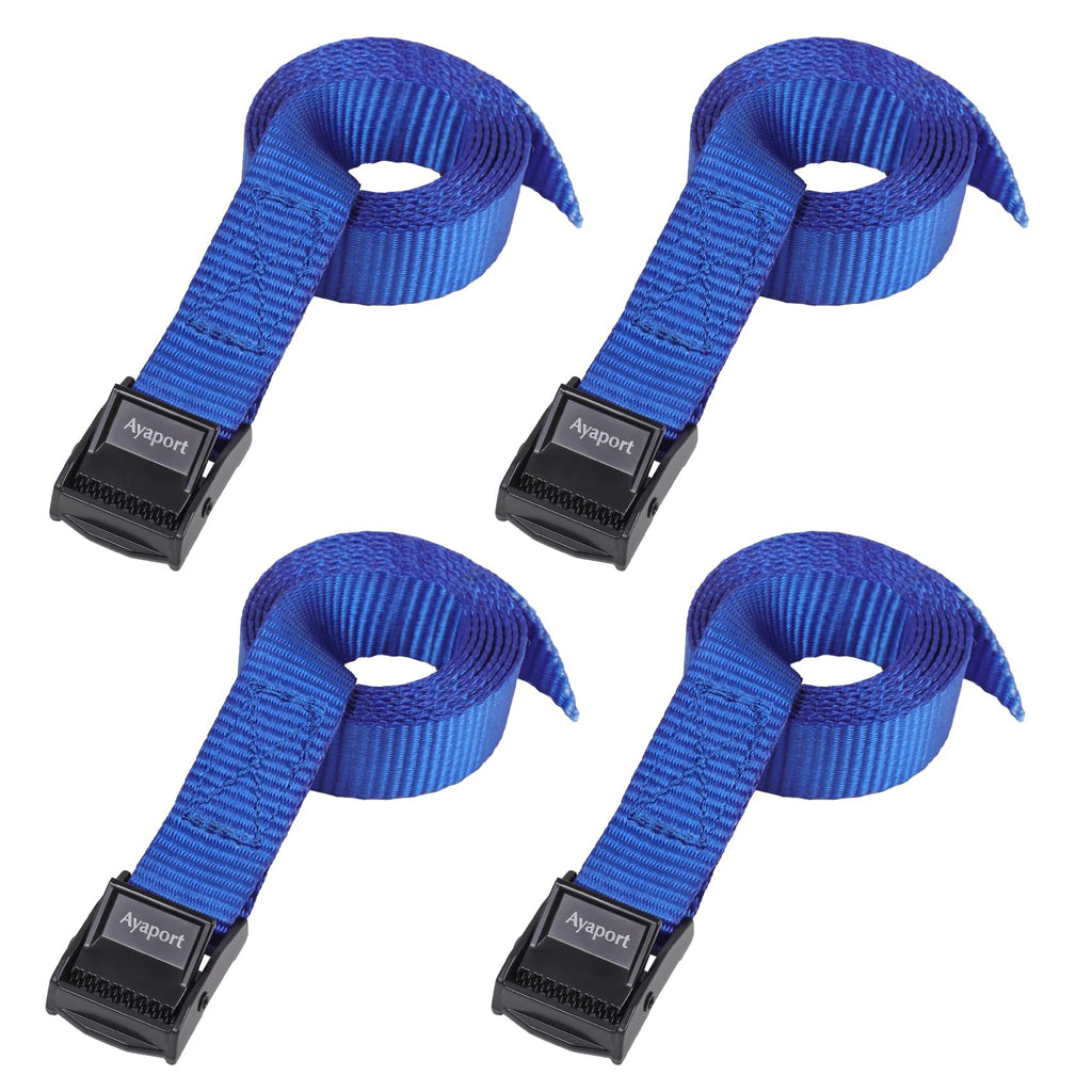 Ayaport Lashing Straps with Buckles Adjustable Cam Buckle Tie Down Cinch Strap