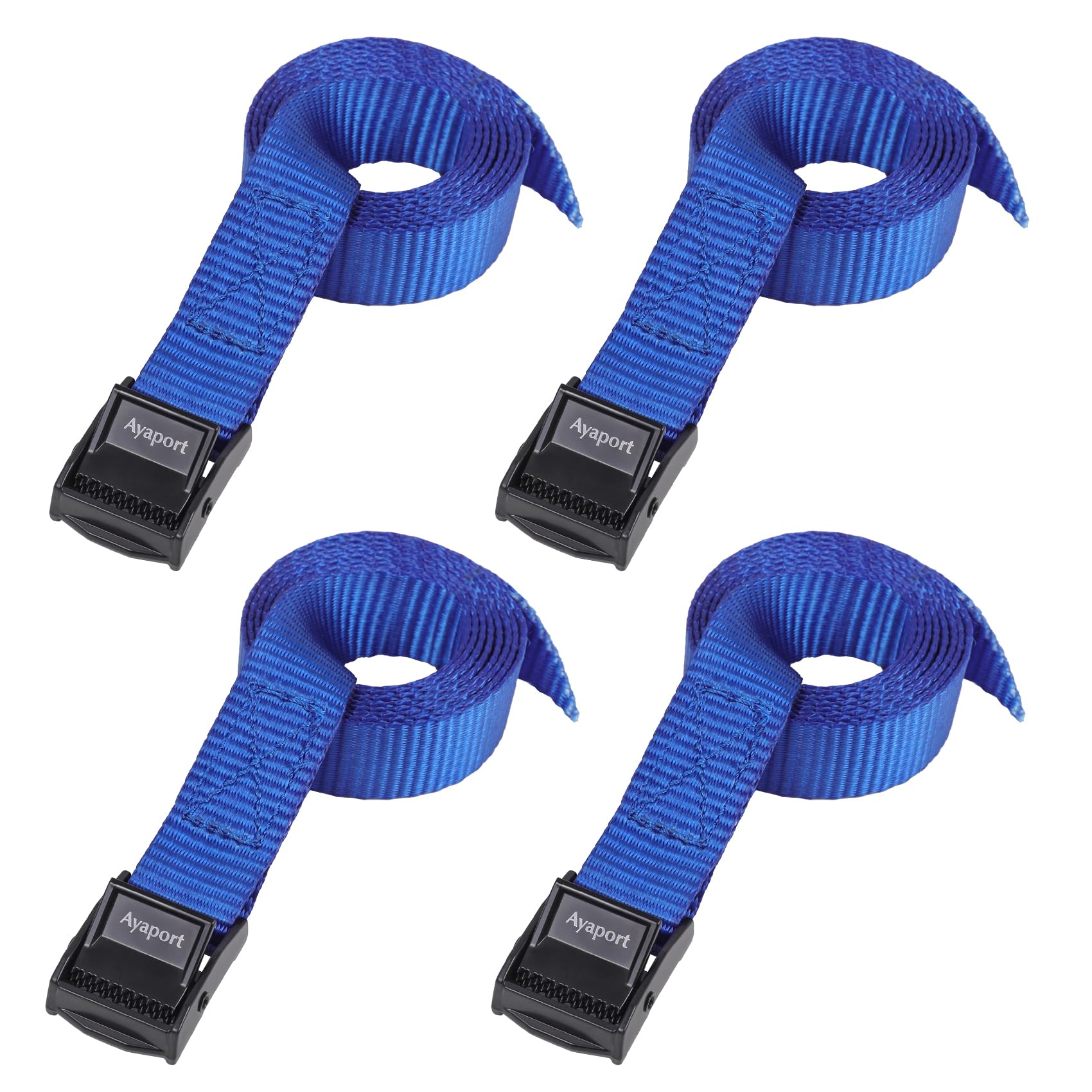Ayaport Lashing Straps with Buckles Adjustable Cam Buckle Tie Down Cinch Strap