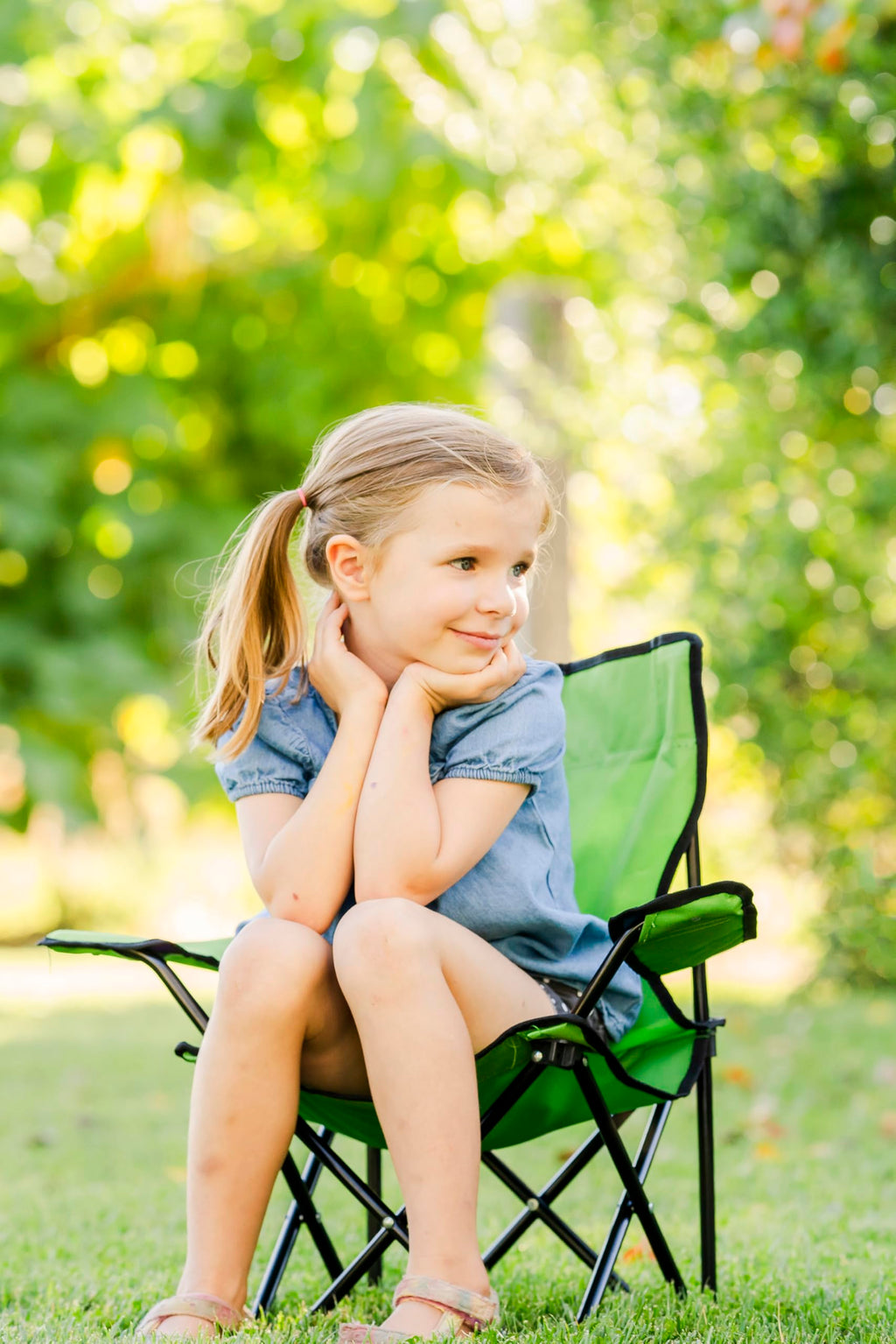 Pacific Play Tents – Kids Folding Chair, 100 lbs. Weight Capacity