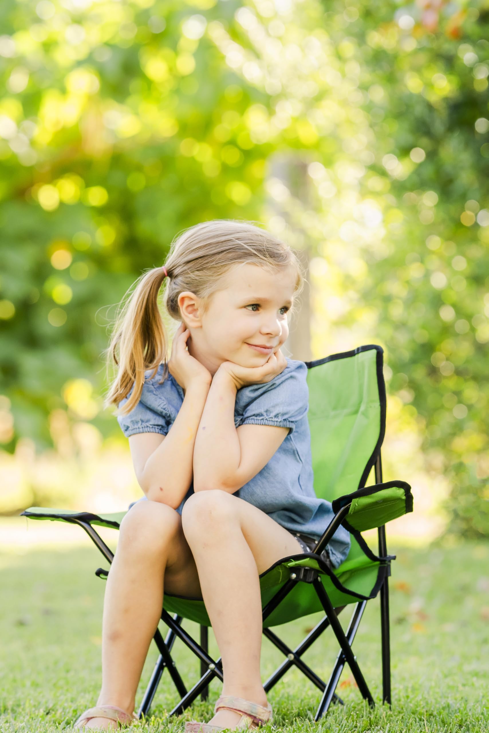 Pacific Play Tents – Kids Folding Chair, 100 lbs. Weight Capacity