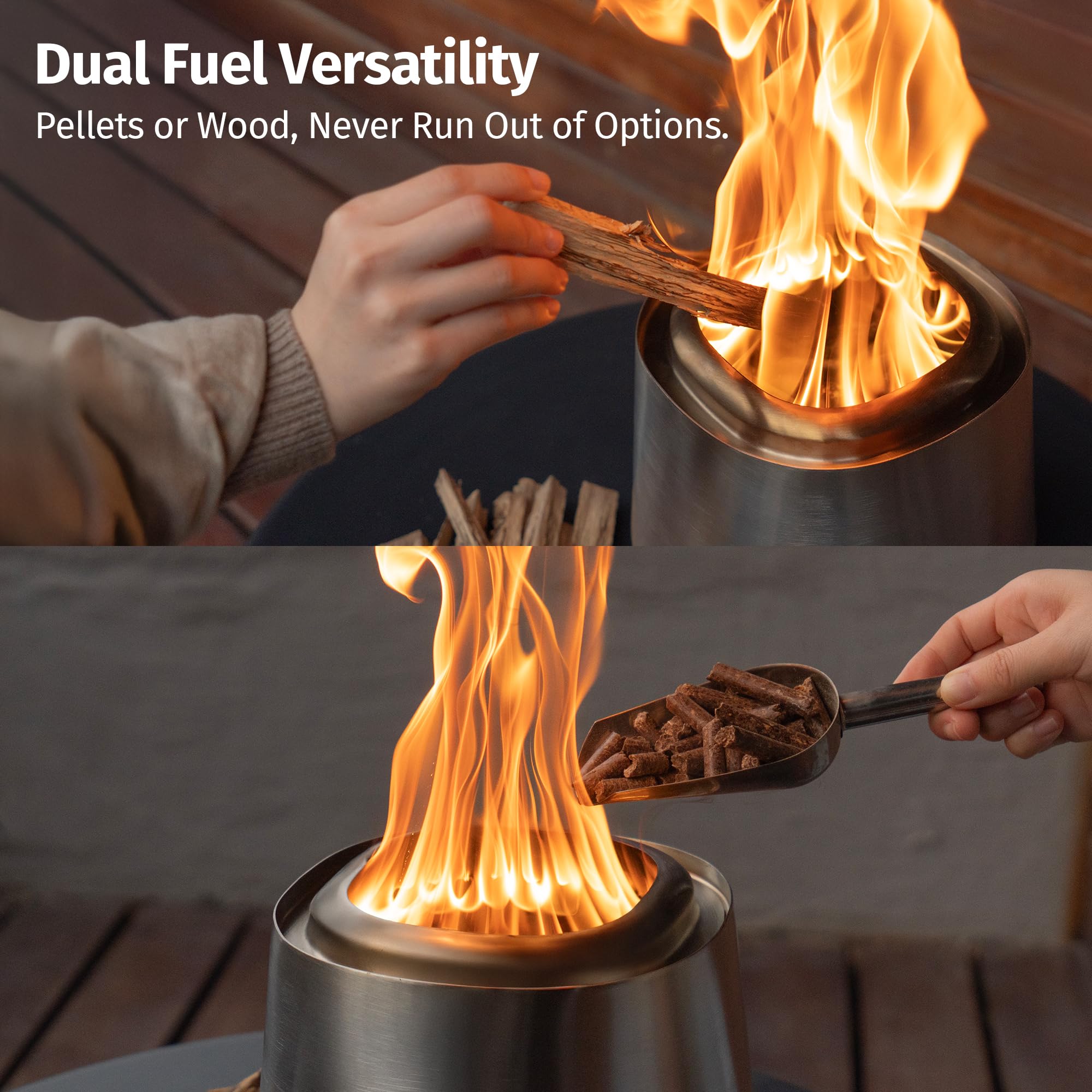 East Oak Fuoco Smokeless Fire Pit