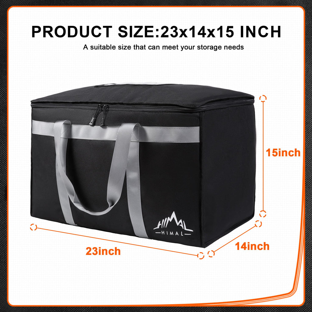 Himal Outdoors Insulated Food Delivery Bag XXXL-23Wx15Hx14D inches