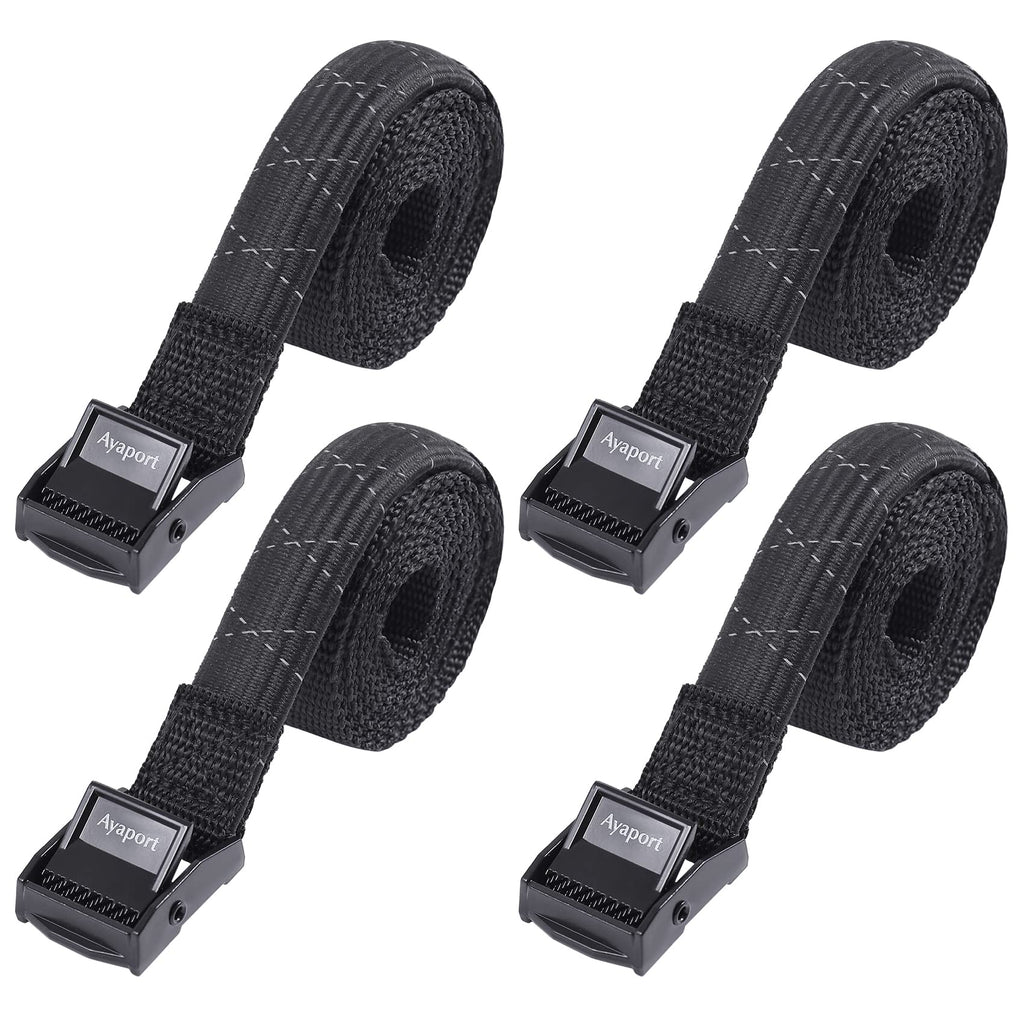 Ayaport Lashing Straps with Buckles Adjustable Cam Buckle Tie Down Cinch Strap