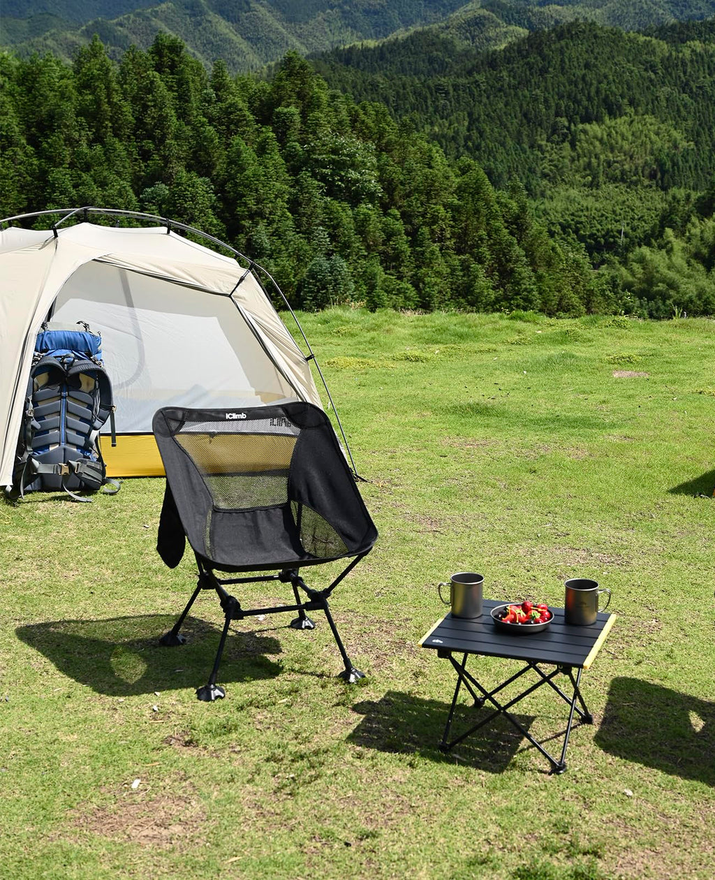 iClimb Ultralight Compact Folding Anti-Sinking Chair