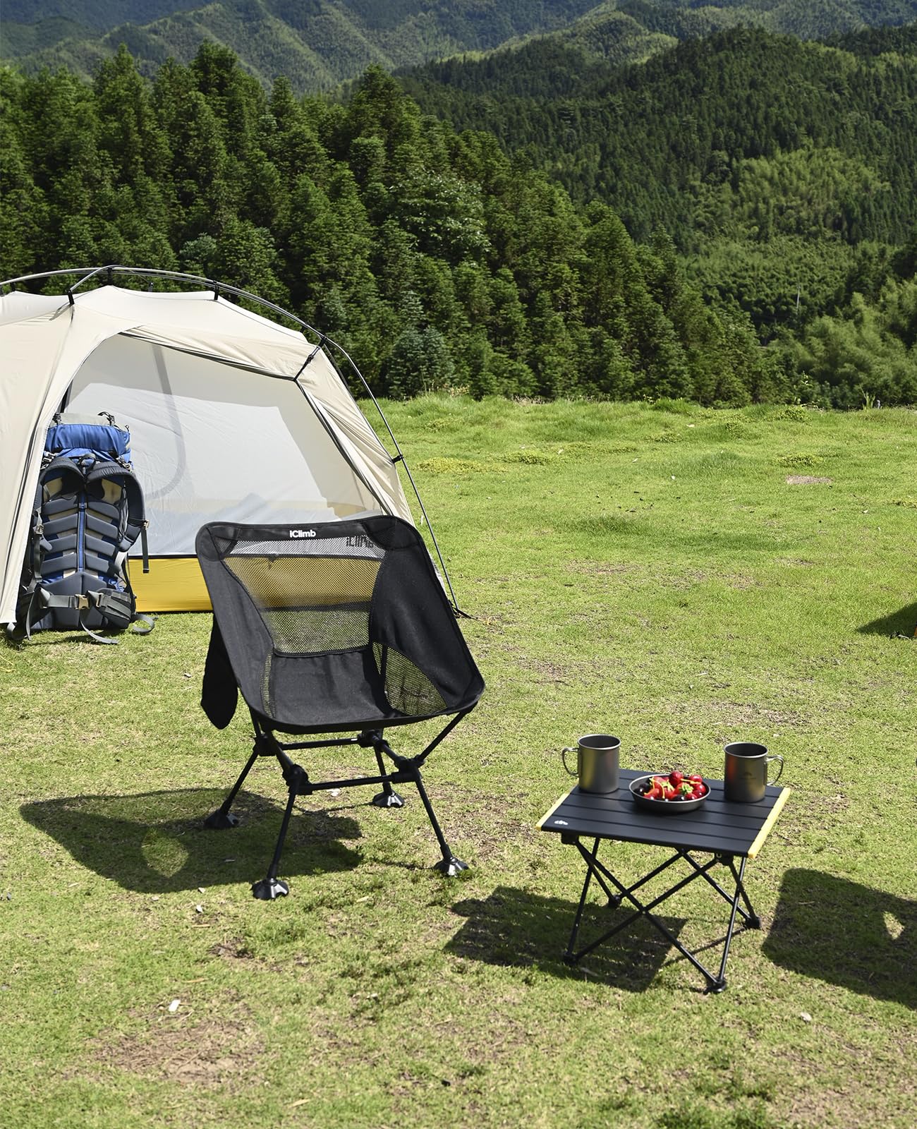 iClimb Ultralight Compact Folding Anti-Sinking Chair