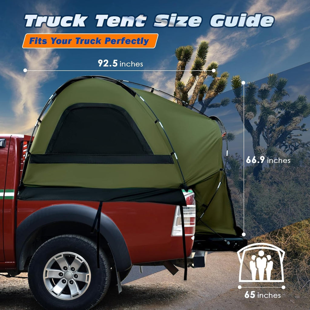 WildFinder Truck Bed Tent, Pickup Truck Tents for Camping 5.5-6.0 FT Bed